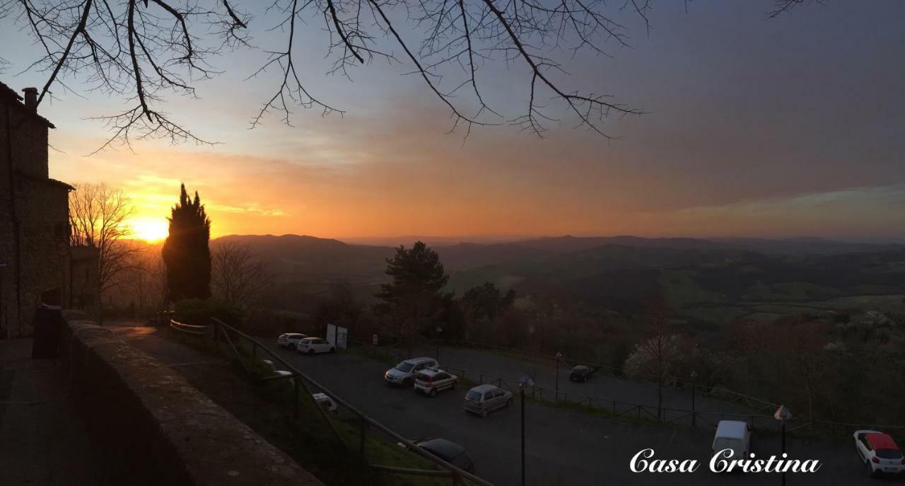 Casa Cristina Apartment Radicondoli ภายนอก รูปภาพ