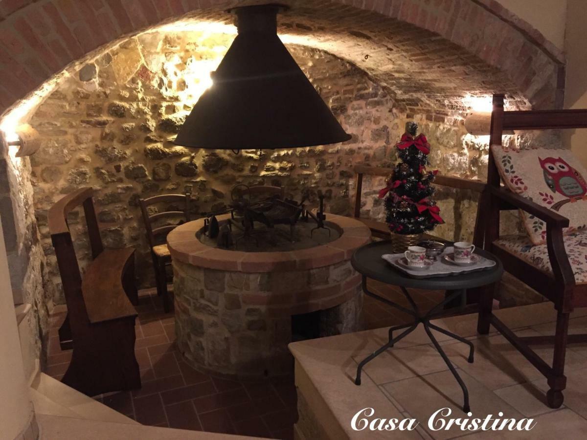 Casa Cristina Apartment Radicondoli ภายนอก รูปภาพ